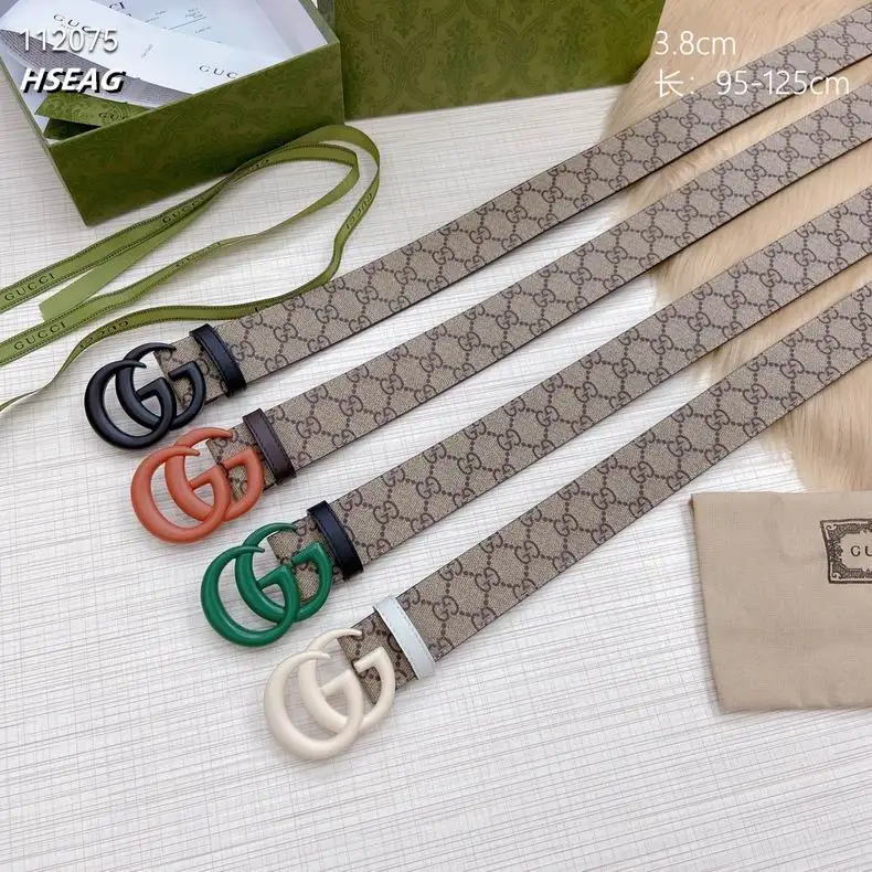 Gucci belt 38mmX95-125cm 8L (1)